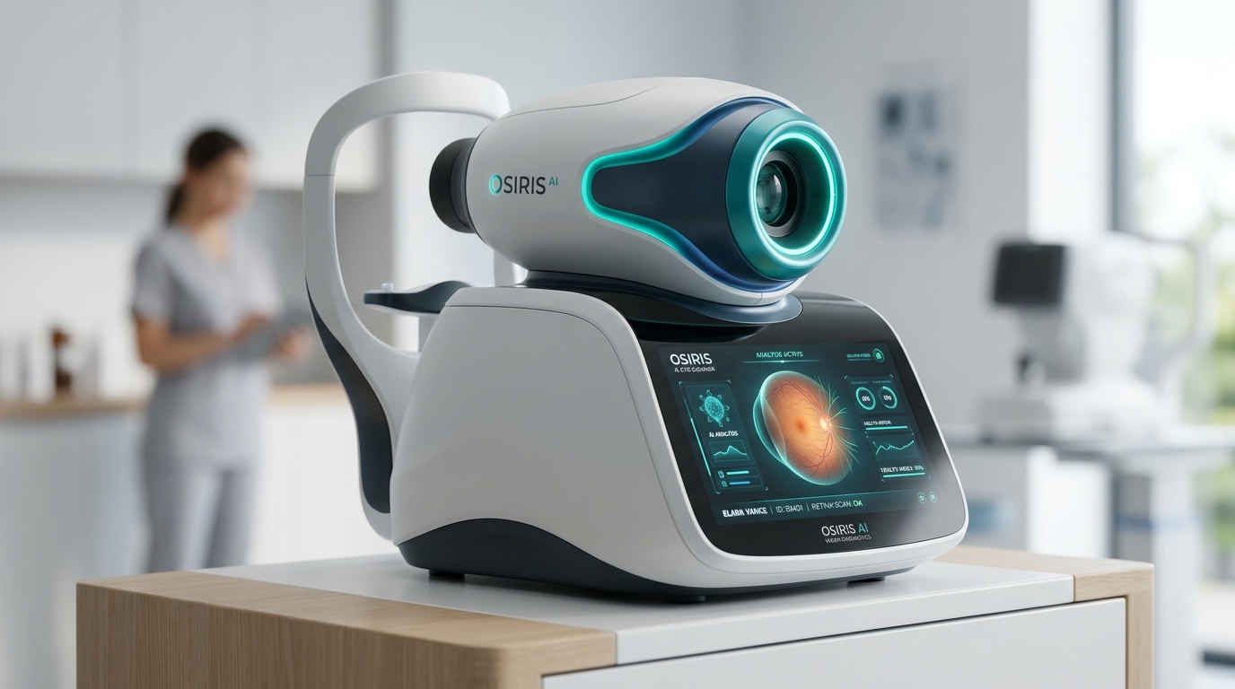Thiết bị tầm soát võng mạc AI